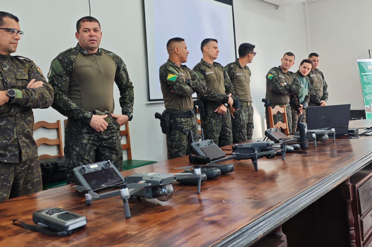 PM do Acre inicia nova turma de curso de drones