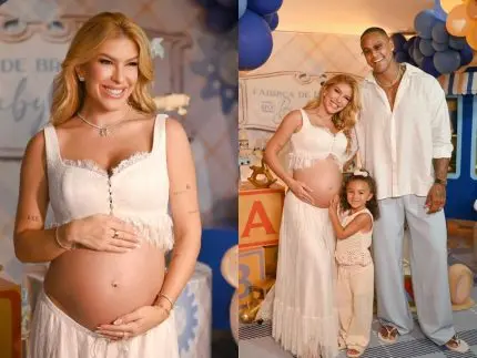 Lore Improta encanta ao mostrar desejo da filha com a chegada do irmão: “Queria nascer junto”