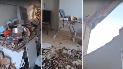 moradora-detalha-destruicao-em-apartamento-atingido-por-aviao-em-bh:-“deus-que-nos-tirou-de-la”