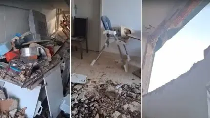 moradora-detalha-destruicao-em-apartamento-atingido-por-aviao-em-bh:-“deus-que-nos-tirou-de-la”