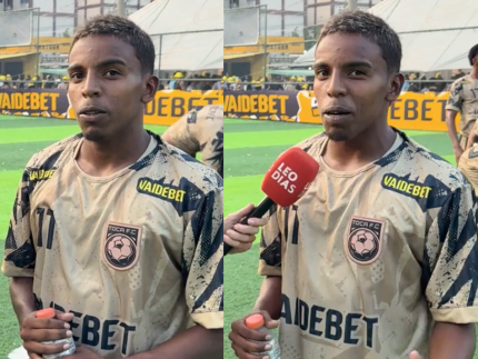 jogador-comemora-premiacao-apos-marcar-tres-gols-na-copa-vaidebet-mare