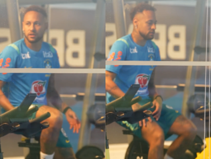 apos-desfalcar-treino-da-selecao,-neymar-aparece-na-bicicleta-em-novo-video-da-cbf