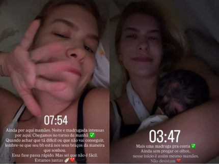 apos-alta-hospitalar,-lore-improta-revela-noite-em-claro-com-filho-recem-nascido