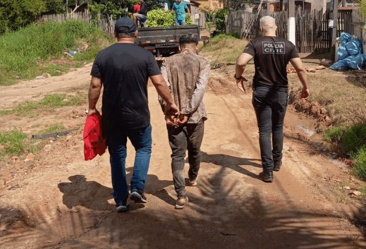 A operação que resultou na prisão de foragido em Sena Madureira.