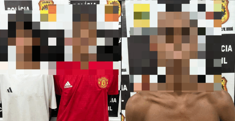 Trio é preso após arrombamento e furto em loja no centro de Cruzeiro do Sul