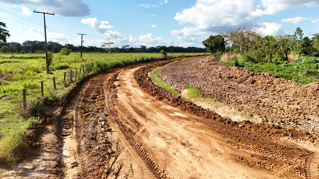Obra na estrada da Boca do Caeté é iniciada em Sena Madureira