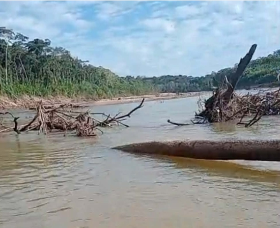 Rio Iaco vazante