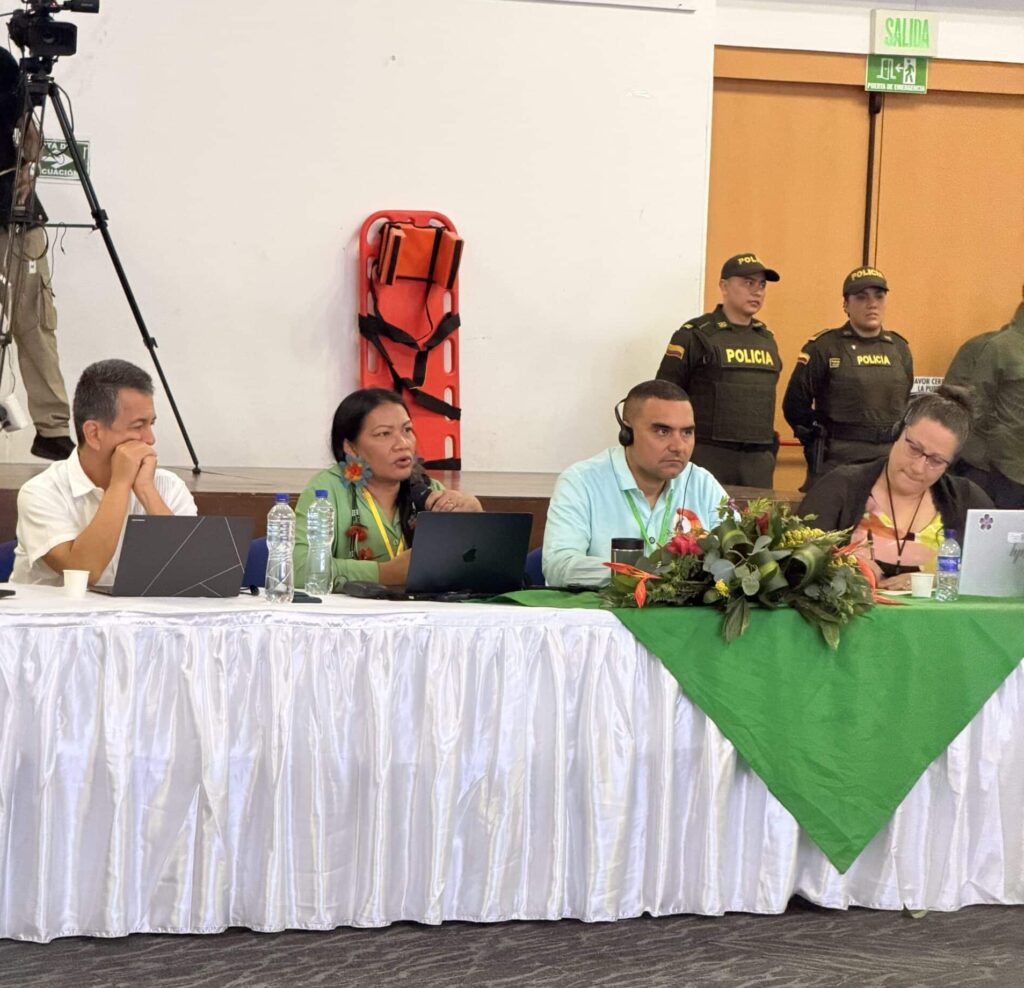 Delegação acreana participa de encontro internacional sobre clima e proteção das florestas na Colômbia.