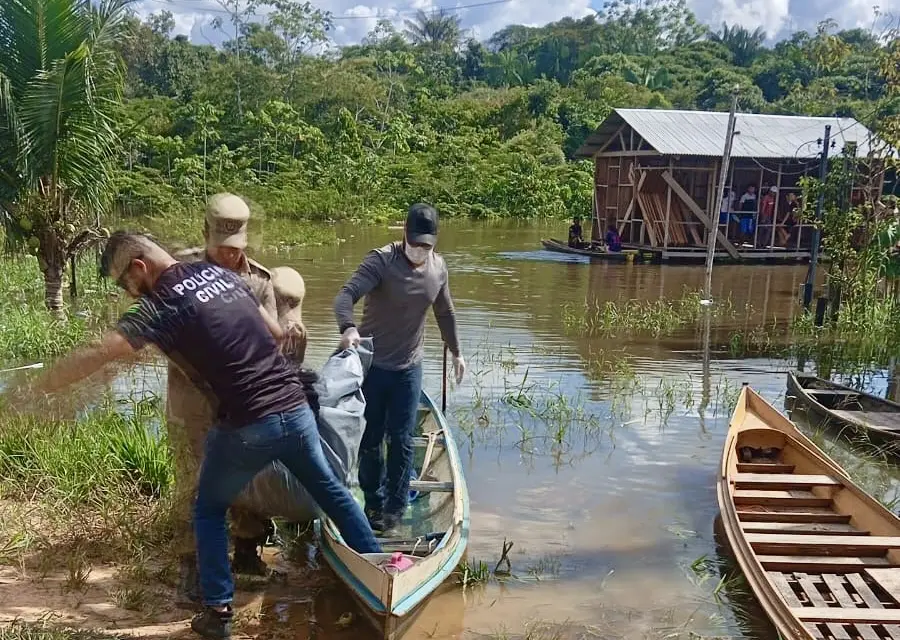 Corpo é encontrado boiando no Igarapé em Cruzeiro do Sul