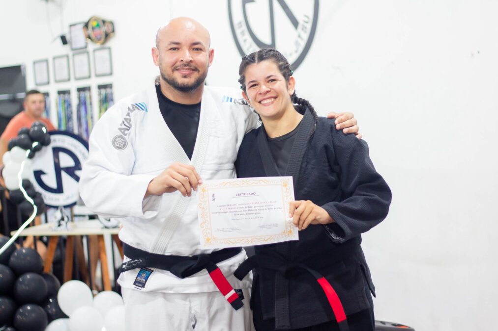 Primeira faixa preta da regional Purus: atleta de Sena Madureira conquista graduação histórica no jiu-jitsu