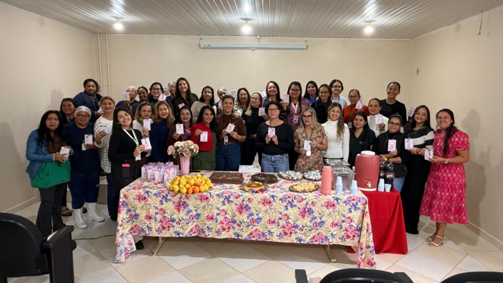 Evento realizado no Hemoacre durante homenagem ao Dia das Mães em Rio Branco.
