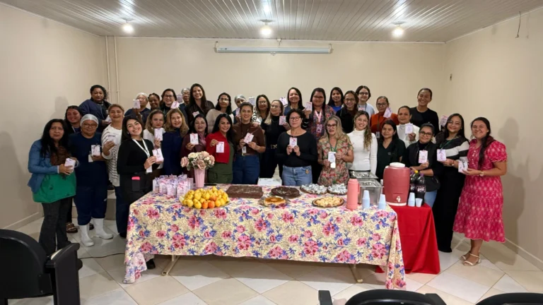 Evento realizado no Hemoacre durante homenagem ao Dia das Mães em Rio Branco.
