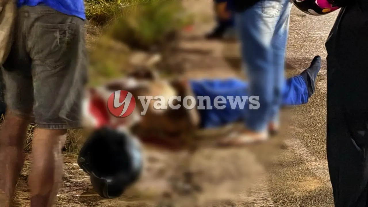 Motociclista morre após colisão frontal com ônibus no bairro Novo Esperança em Rio Branco