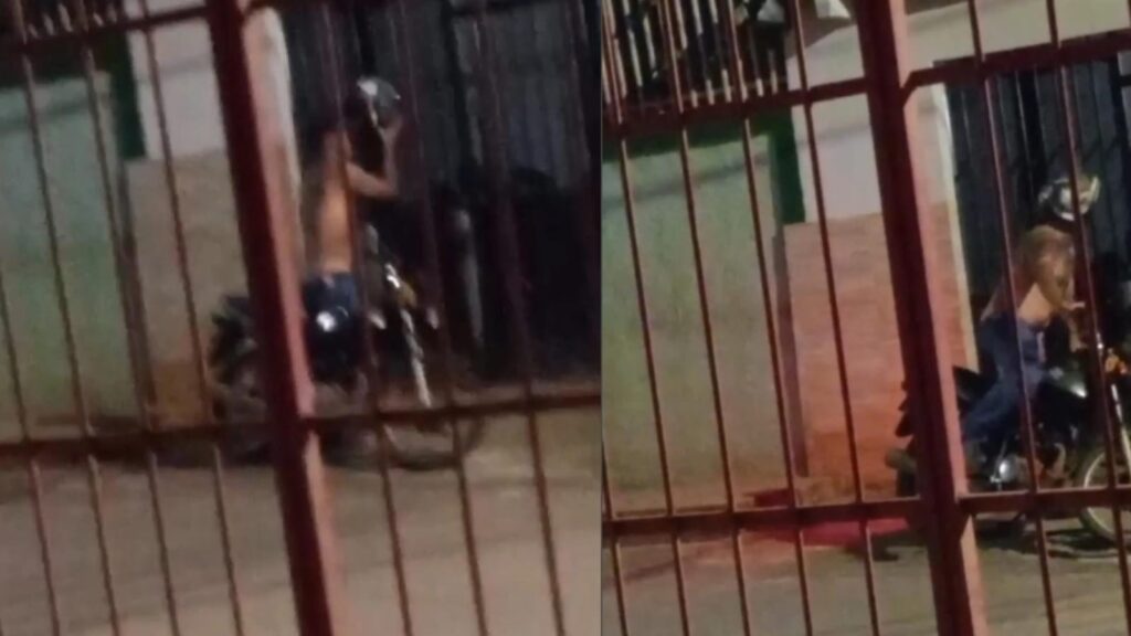 Câmeras de segurança registraram os instantes antes do acidente que terminou com a morte do entregador Wesley Estrada, em Rio Branco.