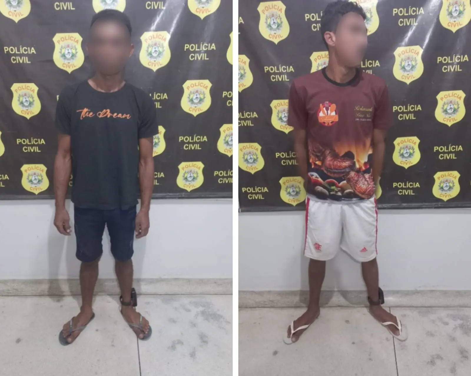 Polícia Civil prende suspeitos de homicídio escondidos em mata em Tarauacá