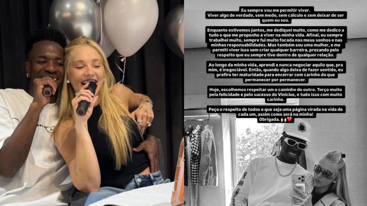 Virginia Fonseca anuncia fim do relacionamento com Vini Jr. nas redes sociais