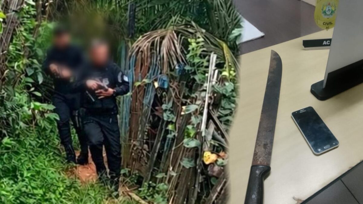 Homem é preso pela Polícia Penal após invadir casa da ex e vítima acionar “botão do pânico” em Sena Madureira