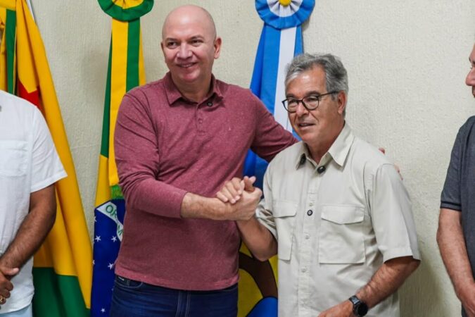 Jorge Viana visita Sena Madureira com apoio de Gerlen Diniz