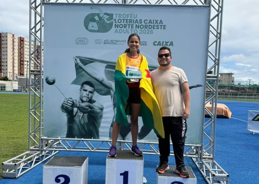 Atleta acreana Jocilene Chavez conquista ouro no heptatlo