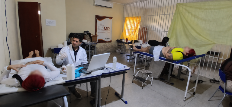 O MPAC realizou 68 atendimentos médicos e exames ginecológicos para mulheres privadas de liberdade