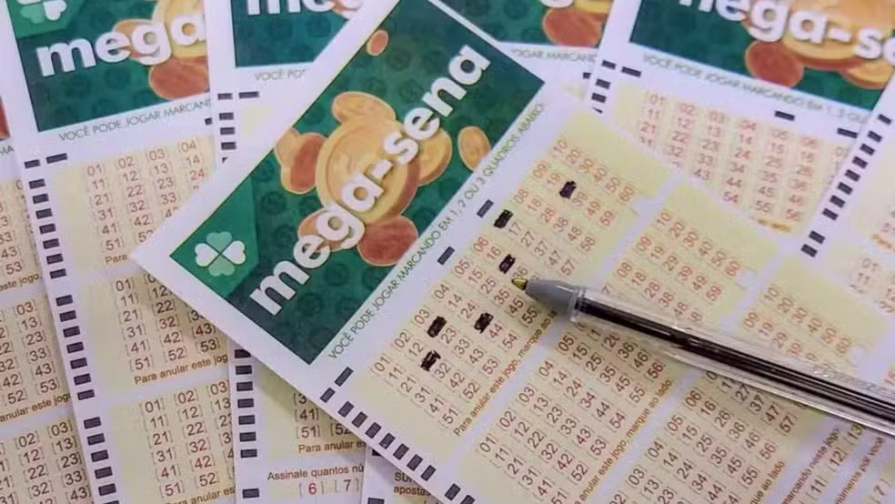 Bilhete da Mega-Sena premiado em Rondônia no concurso 3008 da loteria federal.