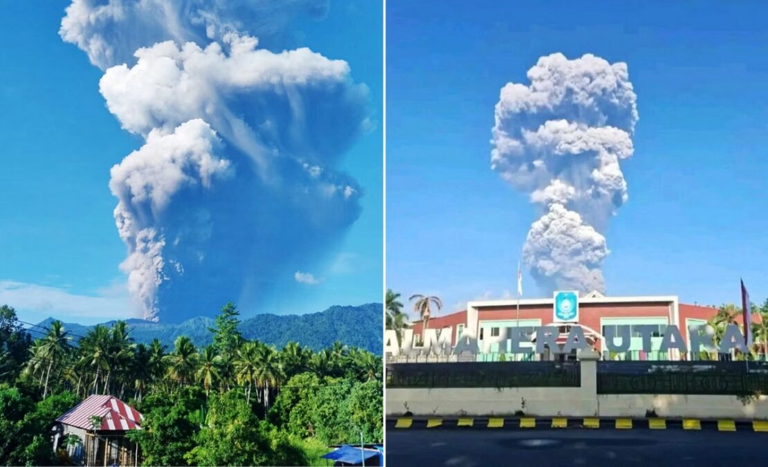 VÍDEO: Vulcão entra em erupção na Indonésia, provoca mortes e mobiliza operação de resgate
