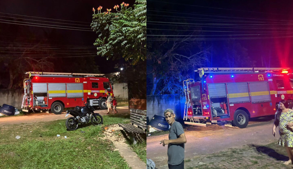 Incêndio destrói casa abandonada no bairro Chico Mendes em Rio Branco