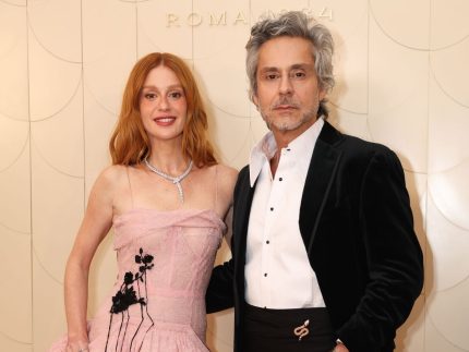 Reencontro de milhões: Marina Ruy Barbosa e Alexandre Nero param evento em SP