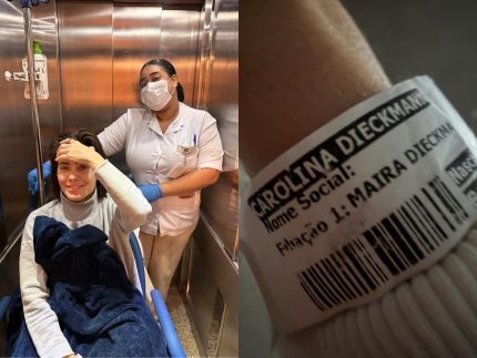 Carolina Dieckmmann recebe alta hospitalar e se recupera de infecção renal em casa