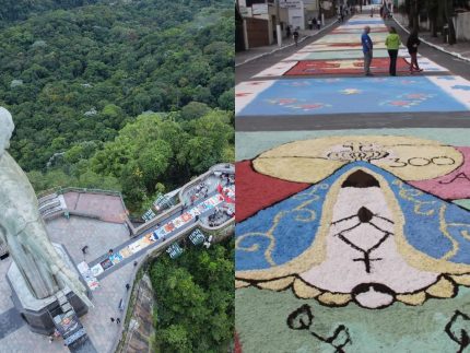 Corpus Christi: Entenda o significado da data e a tradição dos tapetes coloridos nas ruas
