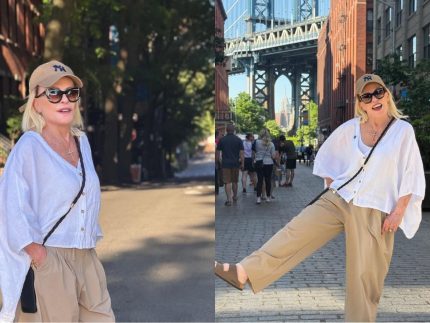 Ana Maria Braga aproveita temporada de férias em Nova York e abre novo álbum de fotos