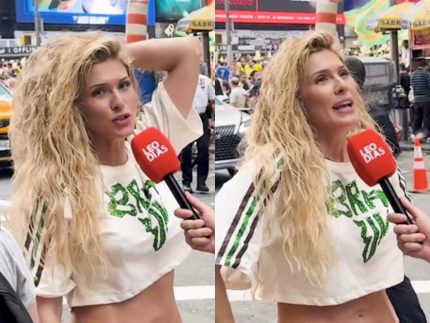 Lívia Andrade celebra cobertura da Copa e agradece oportunidade: “Sempre preparada”