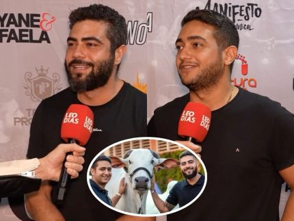 Henrique e Juliano revelam bastidores de leilão milionário de gado na fazenda