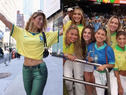Esposa de Gabriel Magalhães revela se existe “grupão” entre as mulheres dos jogadores