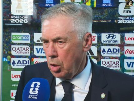 Ancelotti pede calma na Seleção e minimiza empate: “Não há motivo para pânico”