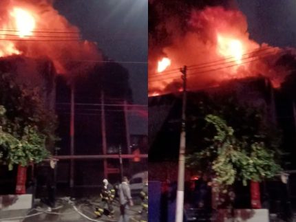 Fogo na zona oeste de SP: galpão é destruído e fumaça assusta moradores