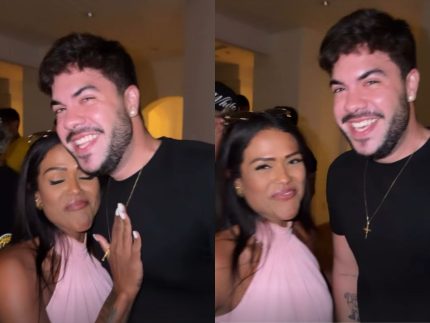 Fizeram as pazes? Camila Loures e Álvaro se reencontram em festa de Carlinhos nos EUA