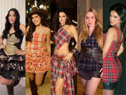 Moda: 5 looks xadrez de famosas para se inspirar e fugir do óbvio no período junino