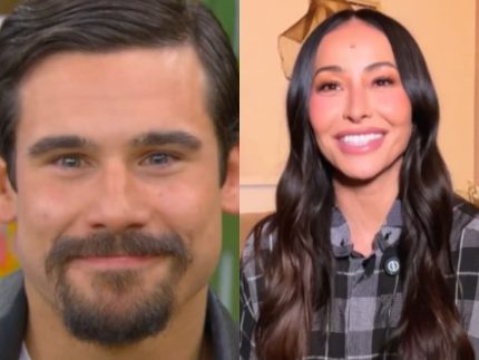 Nicolas Prattes se emociona ao vivo com declaração de Sabrina Sato no “Mais Você”