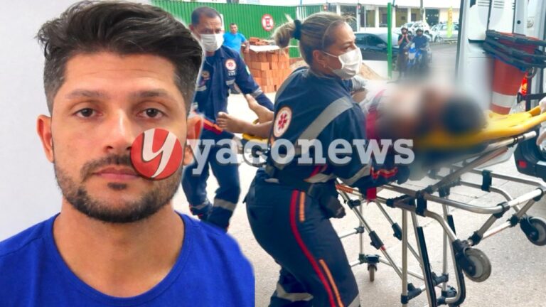 Homem baleado acidentalmente