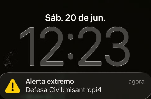 Alerta misterioso enviado a celulares leva governo a suspeitar de ataque hacker em sistema da Defesa Civil