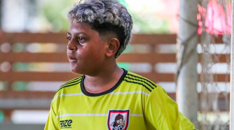 Goleiro acreano de 11 anos faz campanha para disputar maior torneio de base do Norte