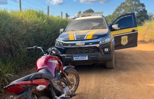 PRF prende homem por conduzir motocicleta com sinal identificador adulterado na BR-317