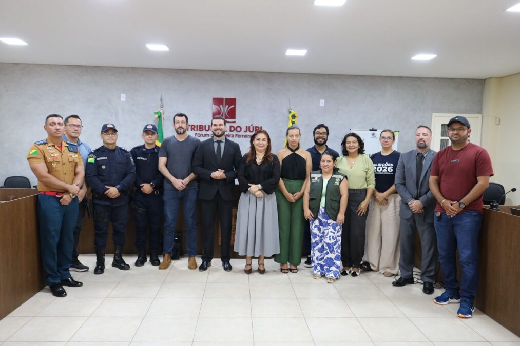 Justiça Eleitoral e forças de segurança iniciam planejamento das eleições de 2026 em Sena Madureira