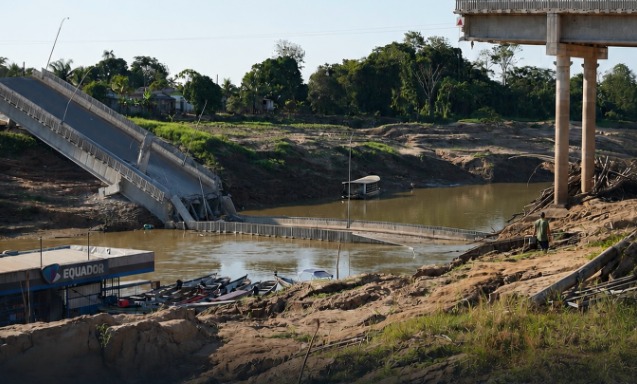 TCE envia auditores a Sena Madureira e anuncia apuração rigorosa sobre desabamento da Ponte Frei Paolino