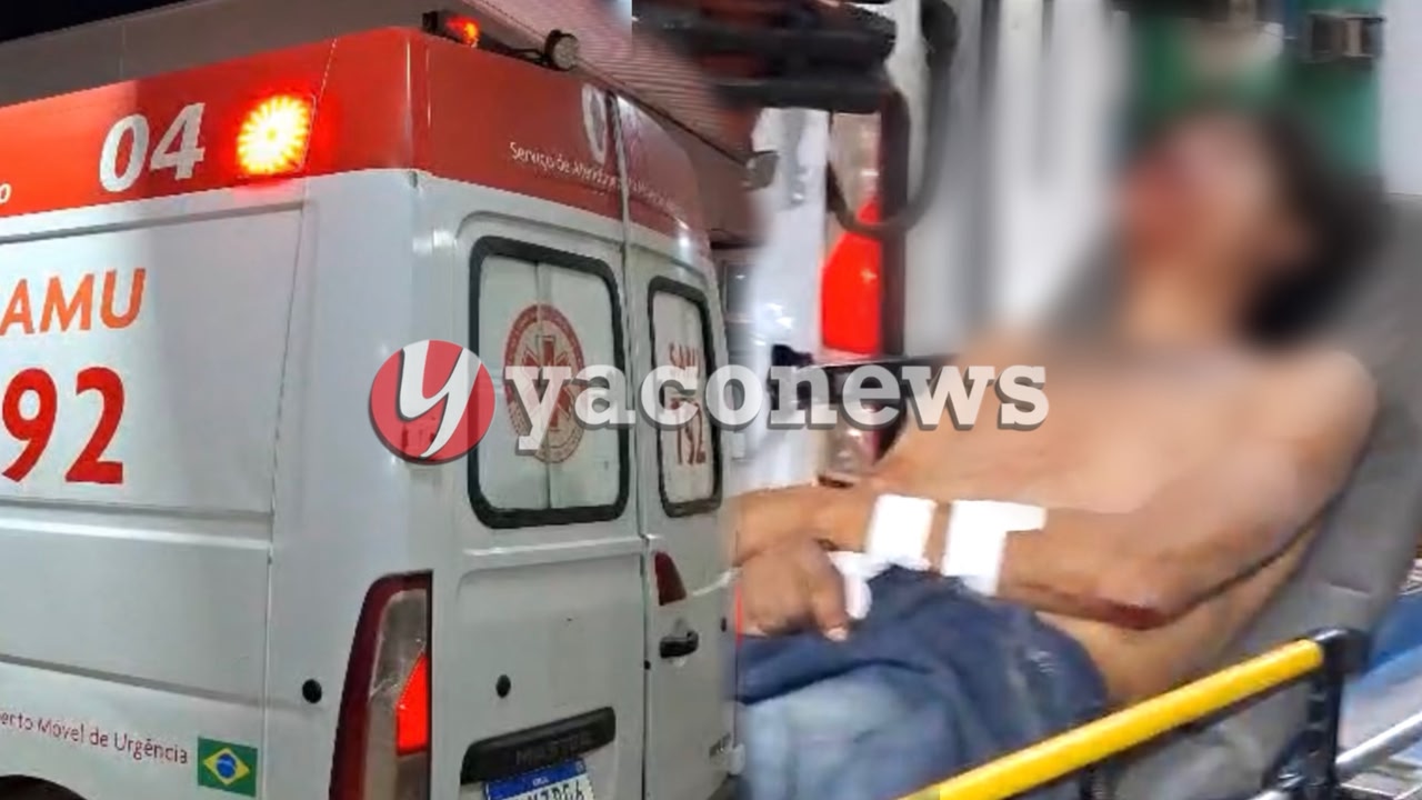 Homem de 27 anos tem nariz quebrado após ser agredido com golpes de capacete no bairro Bosque em Rio Branco
