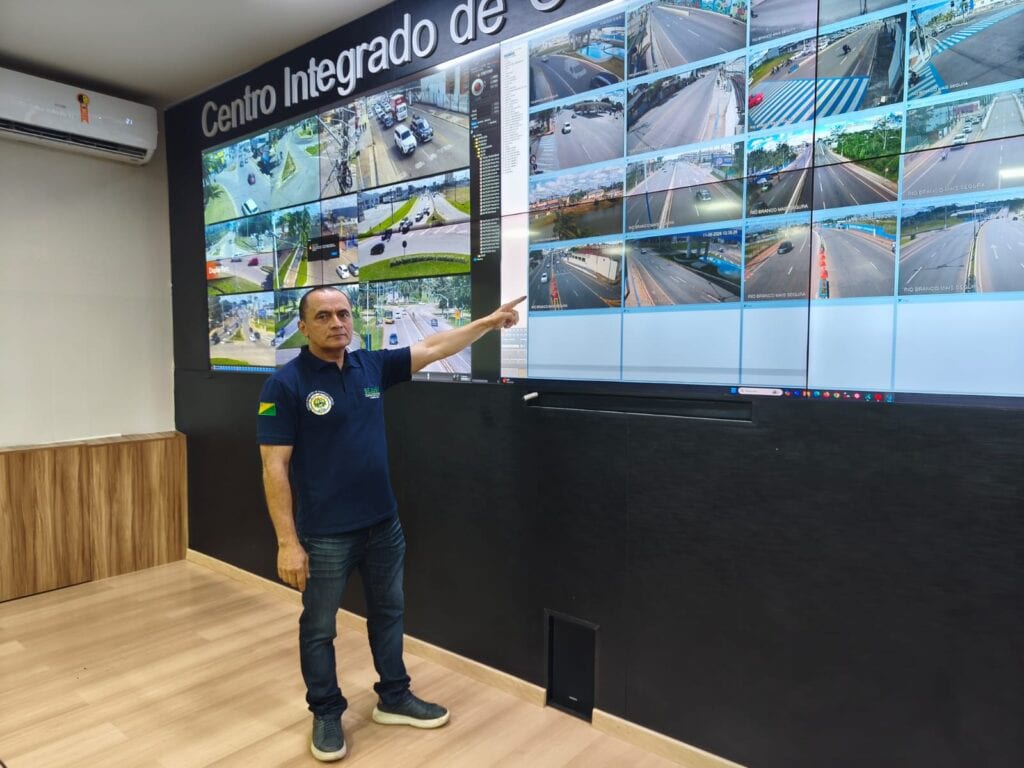 Videomonitoramento da segurança pública no Acre fortalece combate à criminalidade