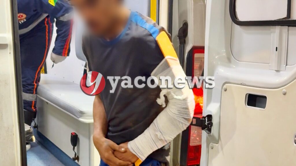 Homem é espancado e socorrido no bairro Bosque em Rio Branco