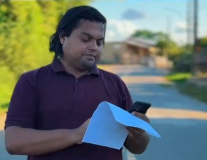 Influenciador Marcos Brandão denuncia Energisa por deixar escola rural sem energia há anos