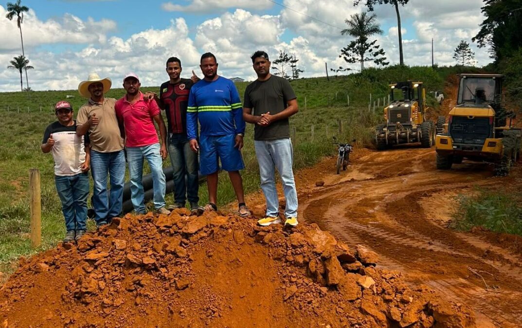 Vereadores Real e Obede vistoriam reabertura de ramais e reforçam apoio às comunidades rurais